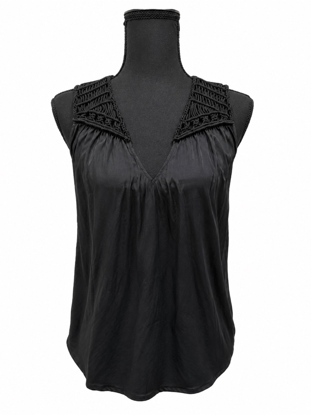 NWT RAMY BROOK BLACK ELSIE TANK TOP